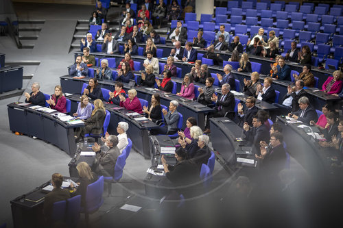 Carmen Wegge im Bundestag