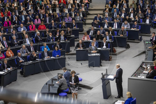 Bundeksanzler Scholz stellt Vertrauensfrage