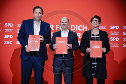 Vorstellung SPD Wahlprogramm