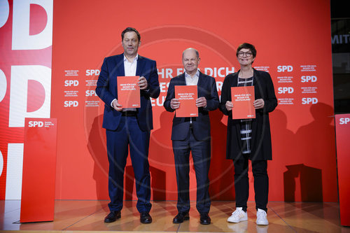 Vorstellung SPD Wahlprogramm