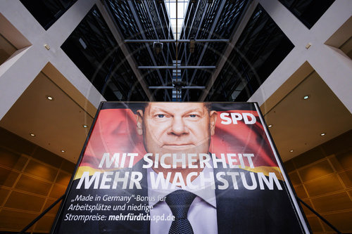 SPD Kampagnenpraesentation zur Bundestagswahl