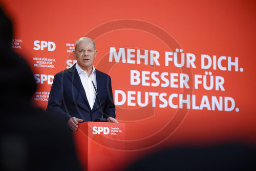 SPD Kampagnenpraesentation zur Bundestagswahl