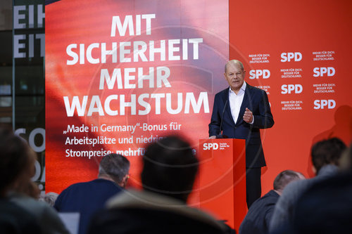 SPD Kampagnenpraesentation zur Bundestagswahl