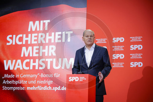 SPD Kampagnenpraesentation zur Bundestagswahl