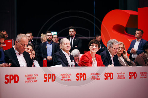 Olaf Scholz auf dem SPD Parteitag