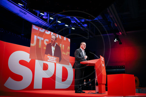 Boris Pistorius auf dem SPD Parteitag