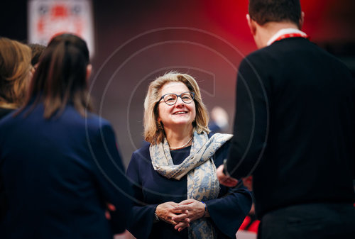 Svenja Schulze  auf dem SPD Parteitag