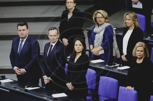 Gedenkstunde fuer die Opfer des Holocaust im Deutschen Bundestag