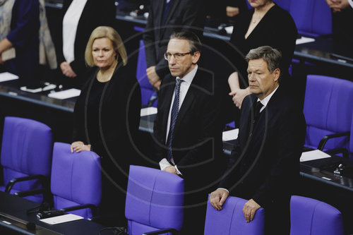 Gedenkstunde fuer die Opfer des Holocaust im Deutschen Bundestag