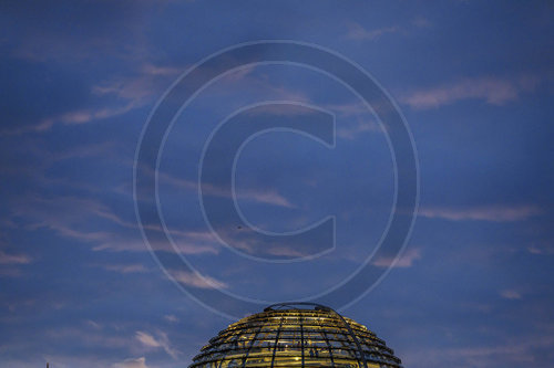 Reichstag im Abendlicht