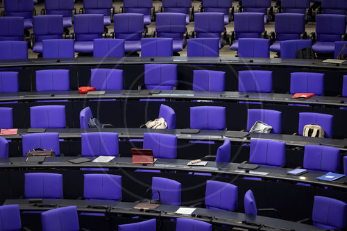 Sitzungsunterbrechung im Bundestag