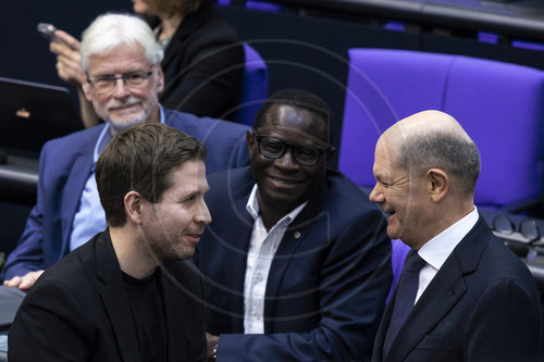 Kevin Kuehnert, Olaf Scholz