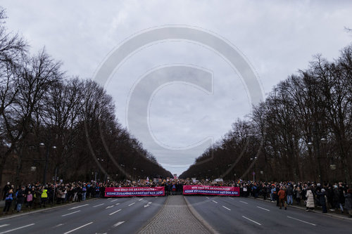 Wir sind die Brandmauer Demo