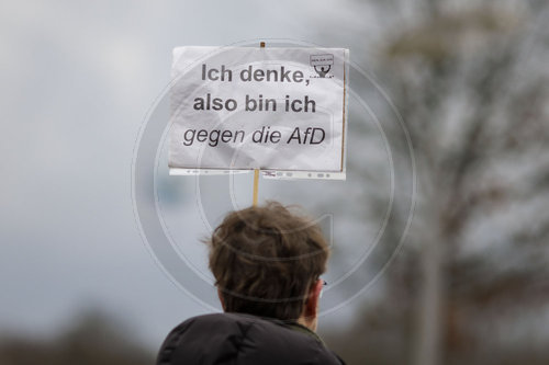 Wir sind die Brandmauer Demo