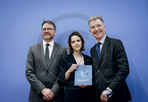 Pressekonferenz zur Muenchner Sicherheitskonferenz