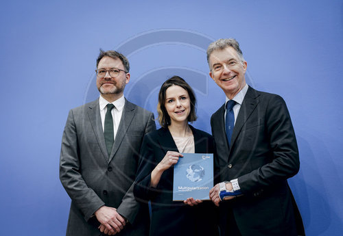 Pressekonferenz zur Muenchner Sicherheitskonferenz