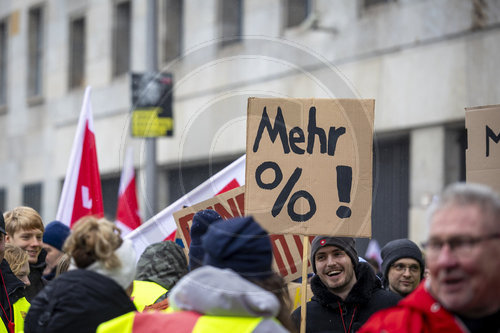 Verdi Warnstreik Berlin