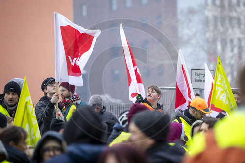 Verdi Warnstreik Berlin