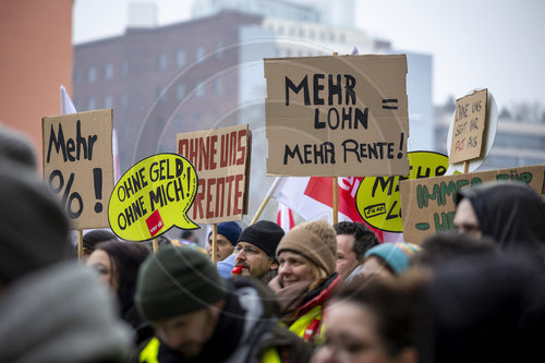 Verdi Warnstreik Berlin