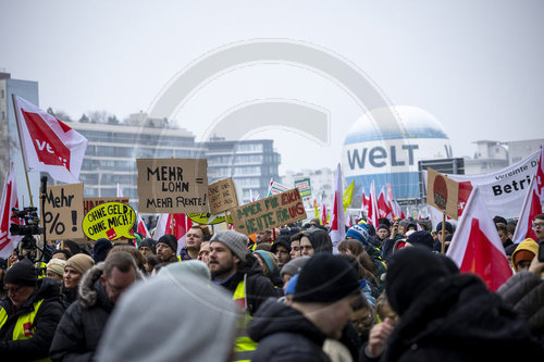 Verdi Warnstreik Berlin