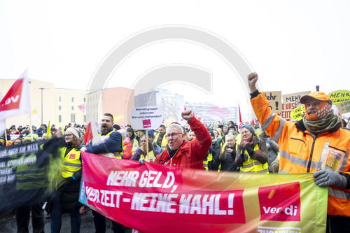 Verdi Warnstreik Berlin