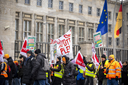 Verdi Warnstreik Berlin