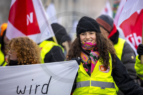 Verdi Warnstreik Berlin