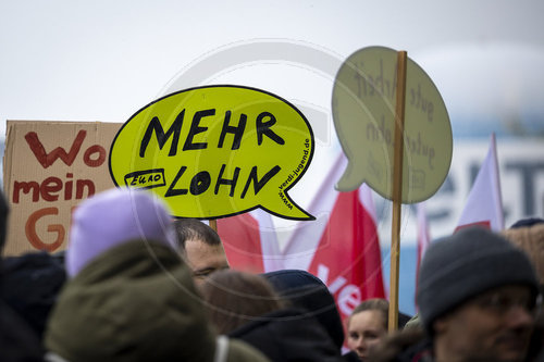 Verdi Warnstreik Berlin