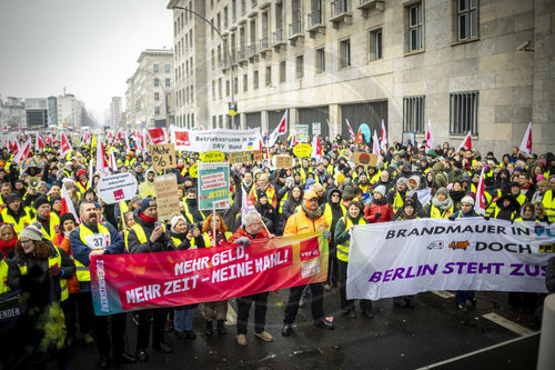 Verdi Warnstreik Berlin