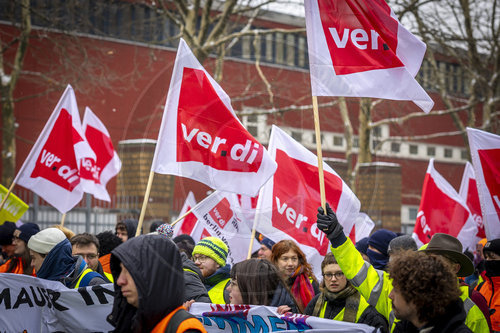 Verdi Warnstreik Berlin