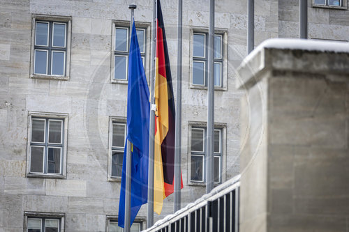 Finanzministerium im Schnee