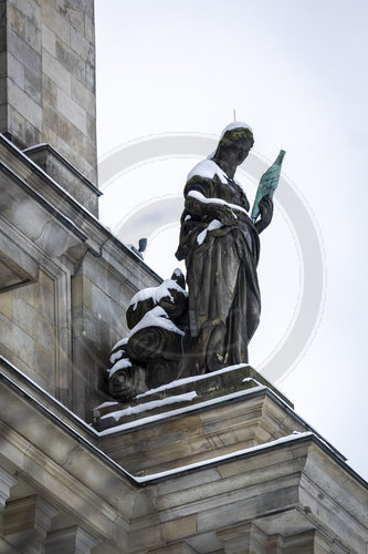 Reichstag im Schnee