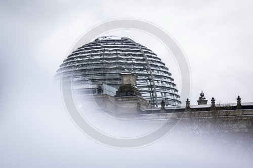 Reichstag im Schnee