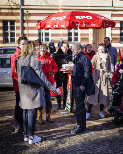 Wahlkampf Olaf Scholz