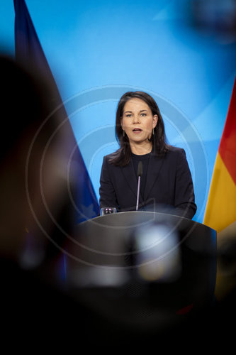 Pressetstatement Aussenministerin Baerbock