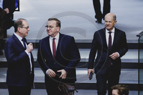 Sondersitzung im Deutschen Bundestag