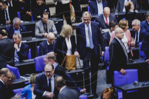 Sondersitzung im Deutschen Bundestag