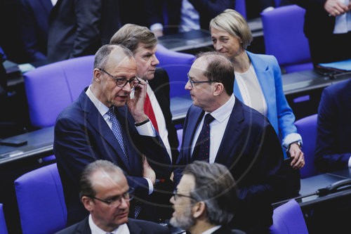 Sondersitzung im Deutschen Bundestag