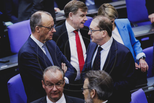 Sondersitzung im Deutschen Bundestag