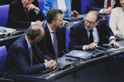 Sondersitzung im Deutschen Bundestag