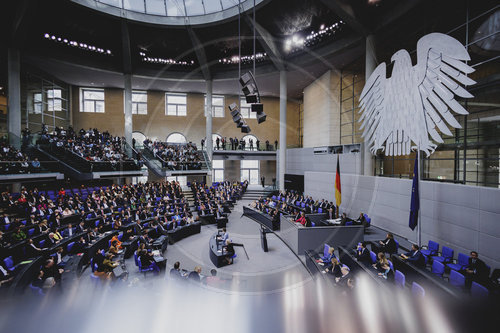 Sondersitzung im Deutschen Bundestag