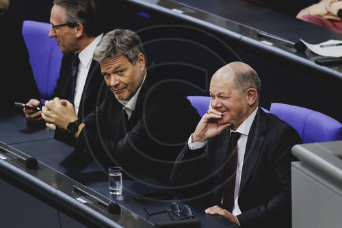 Sondersitzung im Deutschen Bundestag