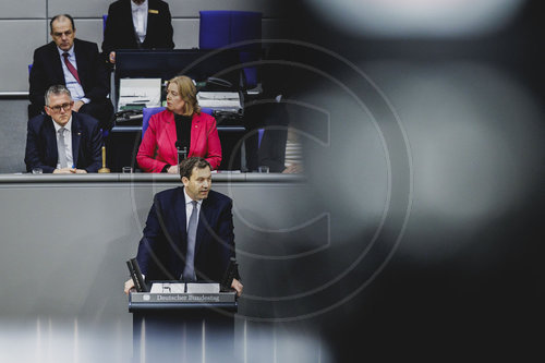 Sondersitzung im Deutschen Bundestag