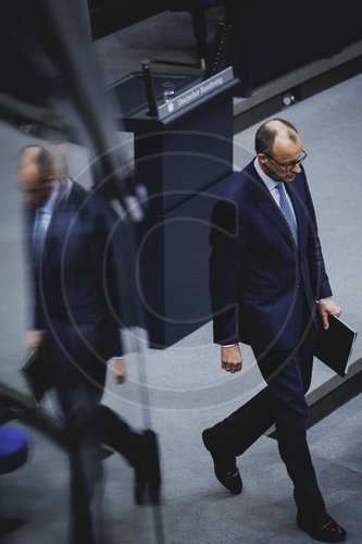 Sondersitzung im Deutschen Bundestag