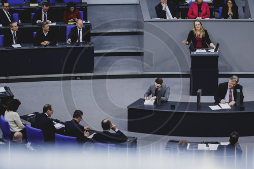 Sondersitzung im Deutschen Bundestag