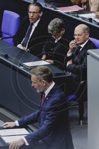 Sondersitzung im Deutschen Bundestag