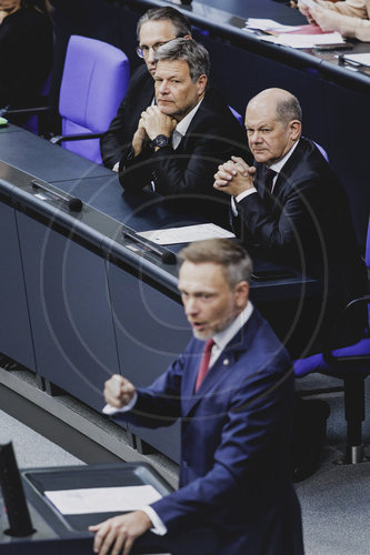 Sondersitzung im Deutschen Bundestag