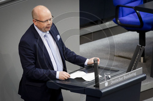 Sondersitzung im Deutschen Bundestag