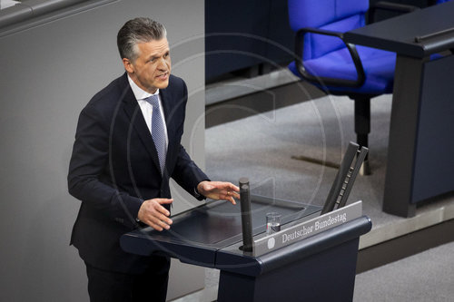 Thorsten Frei waehrend der Sondersitzung im Deutschen Bundestag