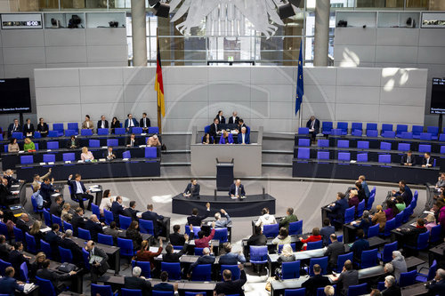 Sondersitzung im Deutschen Bundestag